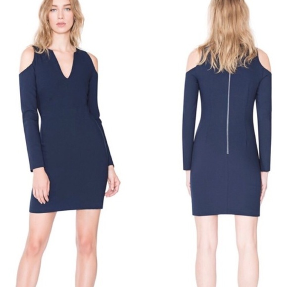 Alice + Olivia Cold Shoulder Dress - Picture 1 of 6